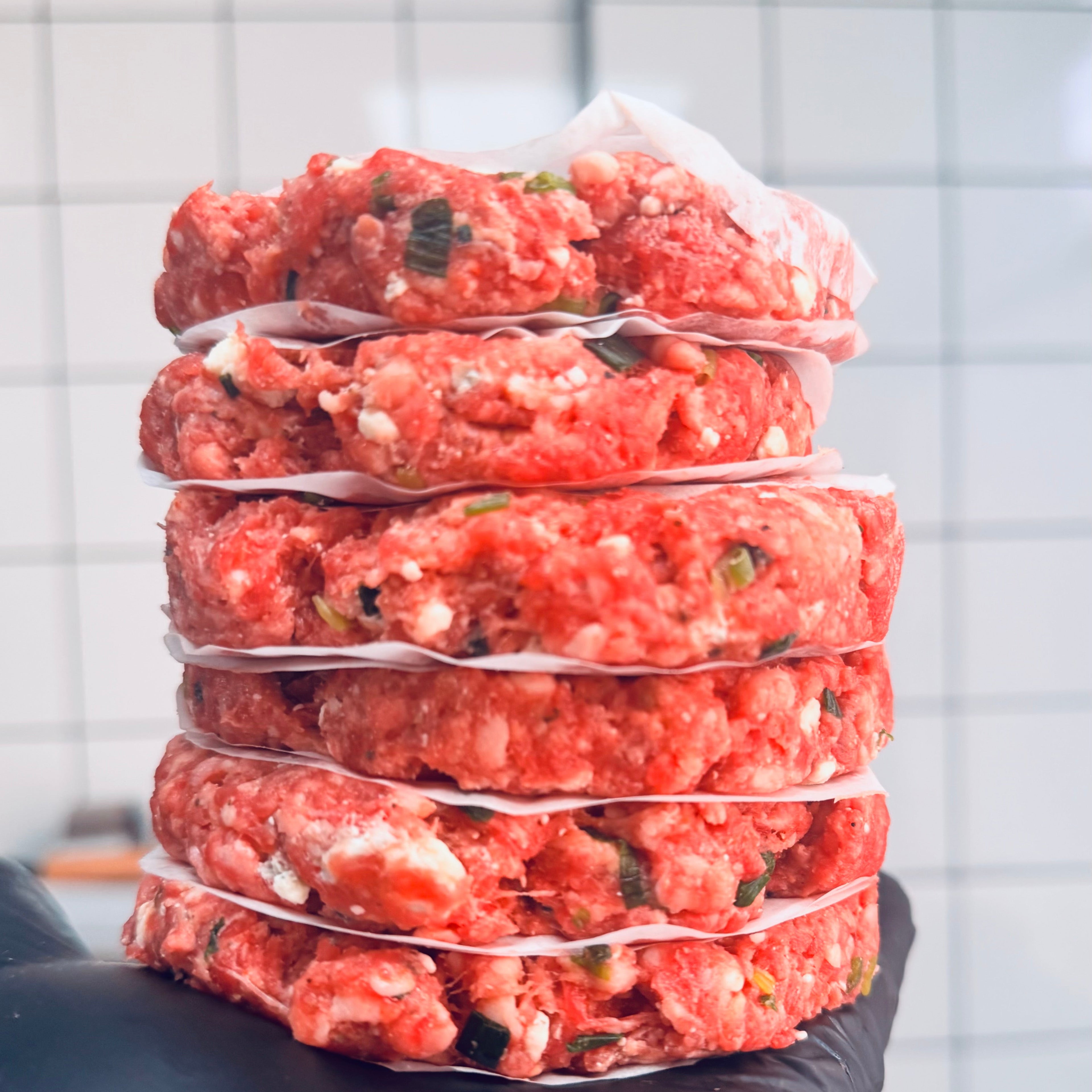 Rosemary Lamb Burgers
4 × 125g (Approx. 500g)