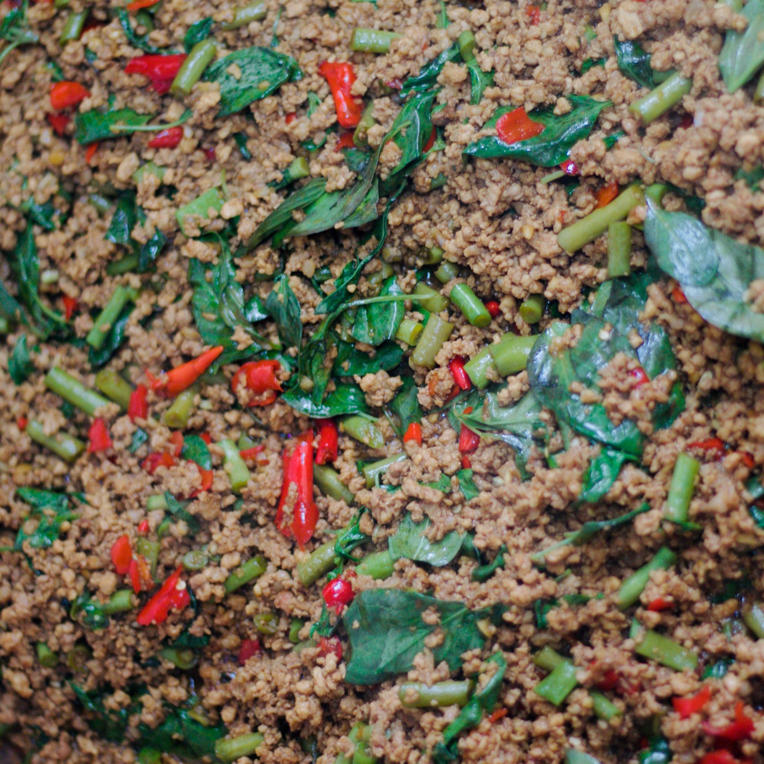 Thai Basil Pork (Pad Kra Pao) • 500g jar
