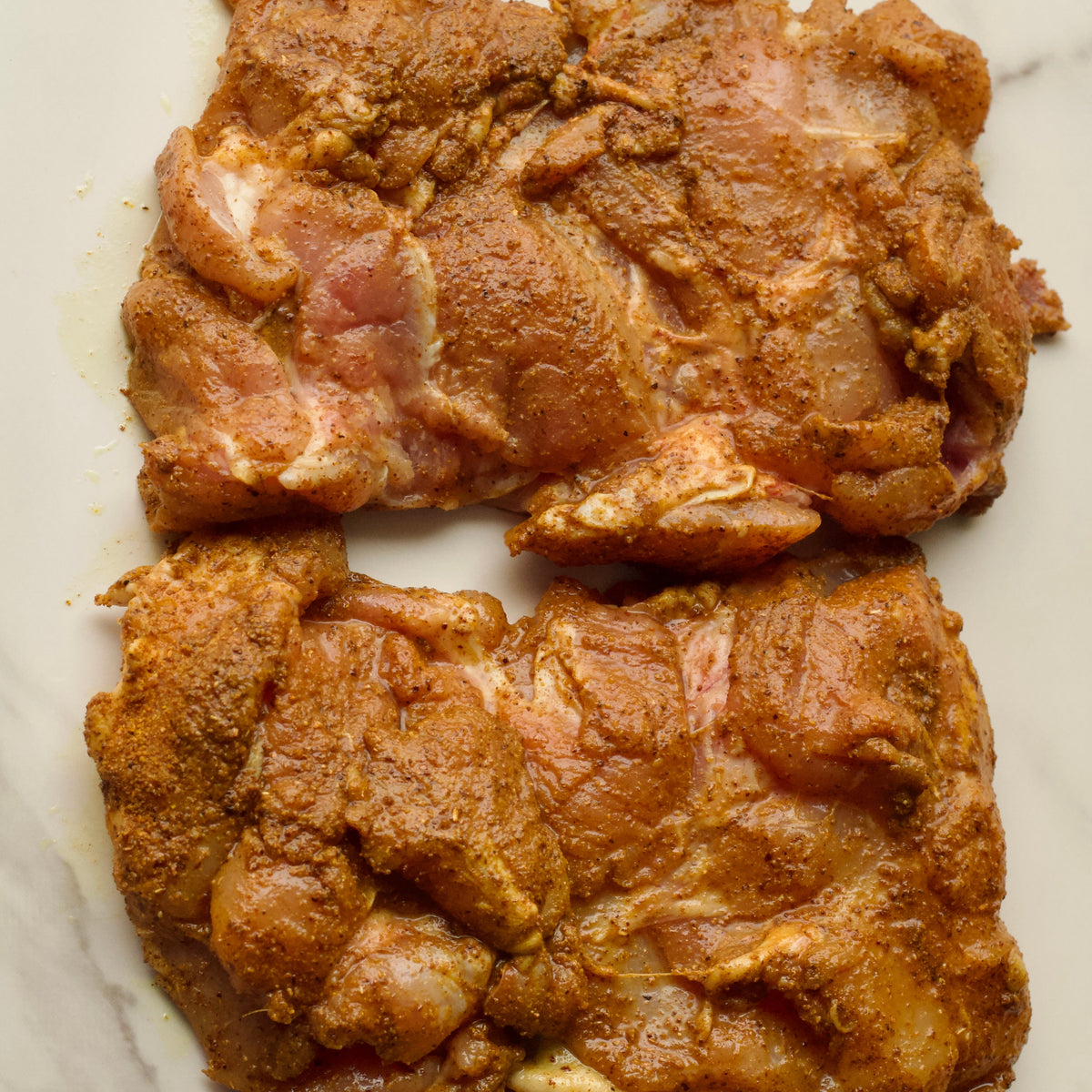 Marinated Chicken Thighs (Tikka) • 500g Pack