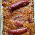 Podvarak (Serbian Braised Pork & Sauerkraut) • 1L Family Tray