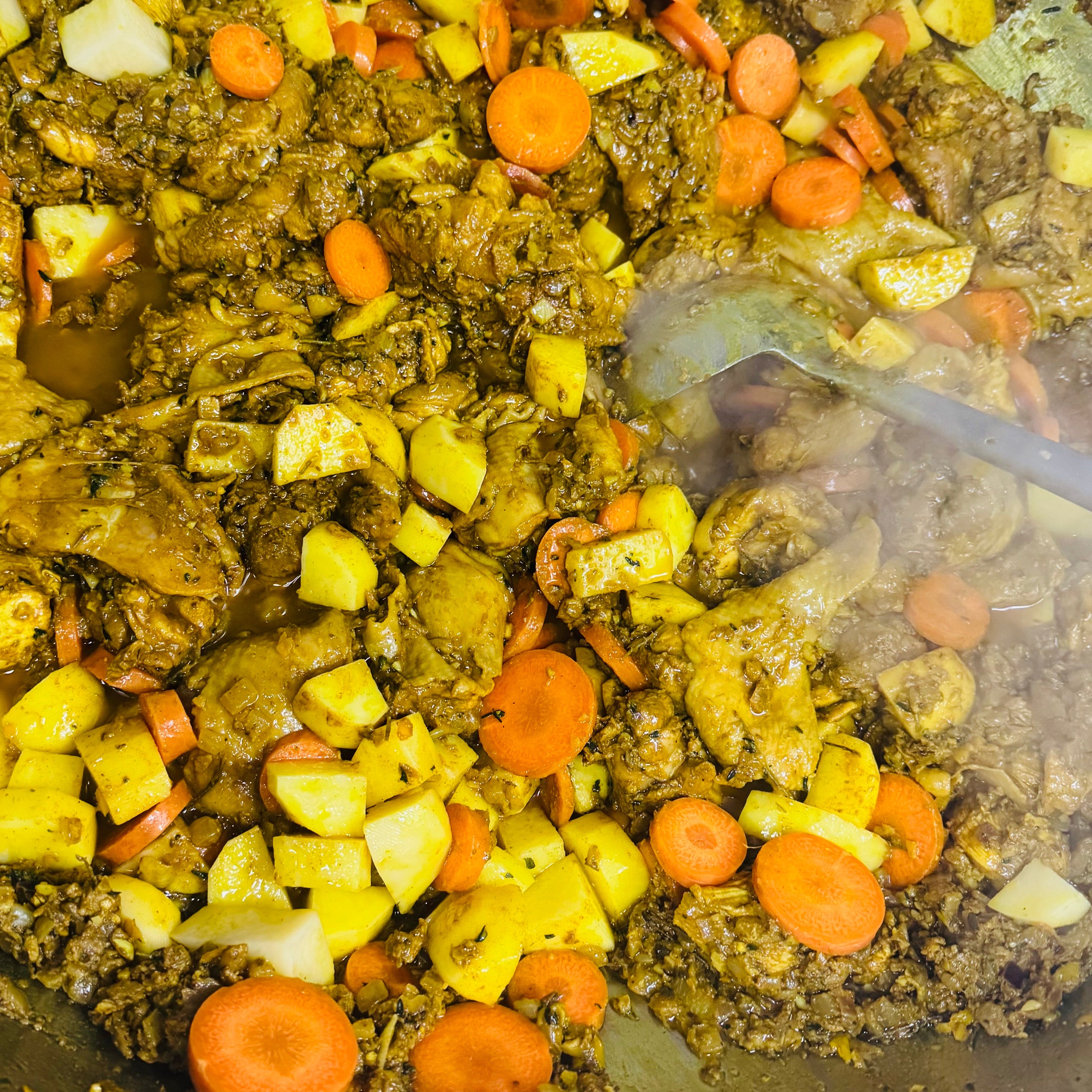 Spicy Jamaican Curry • 1L Family Tray