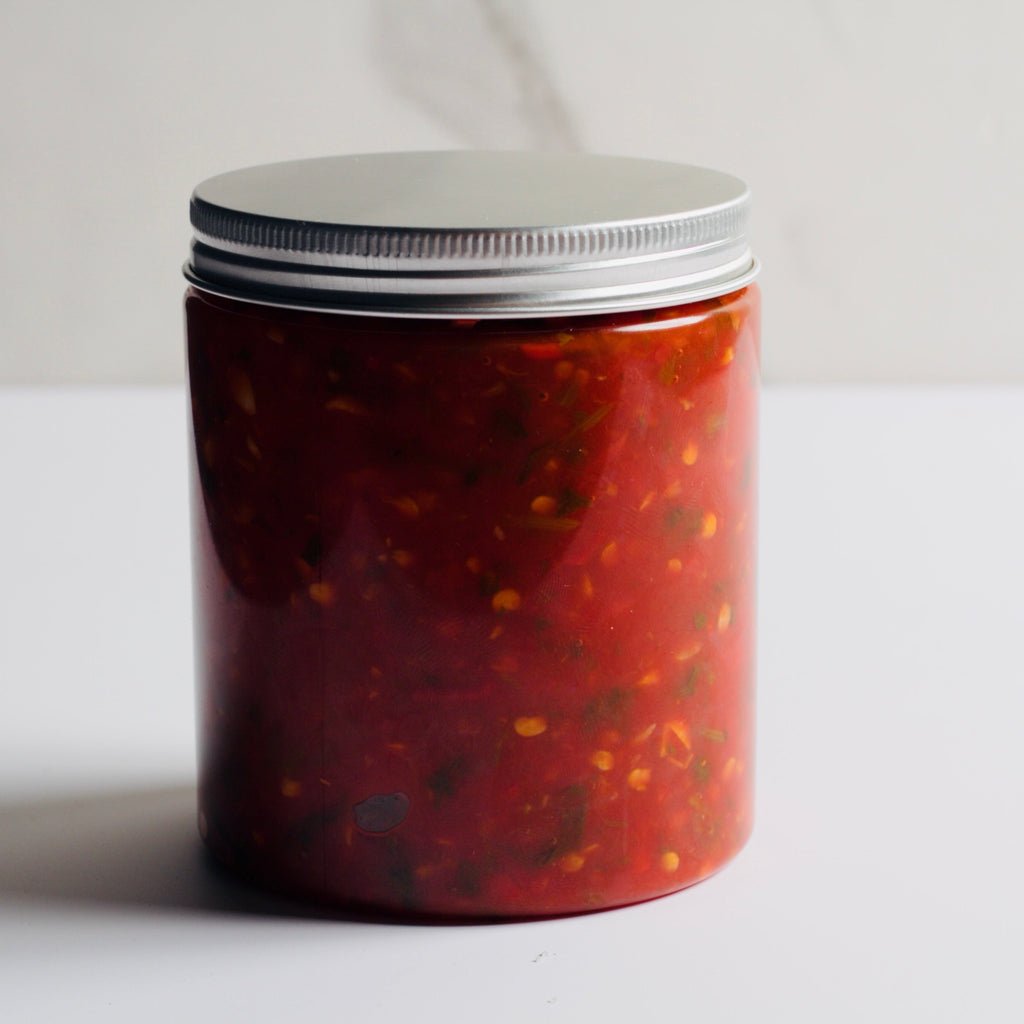 Traditional Serbian Ljutenica (Spicy Chilli Sauce) •300g