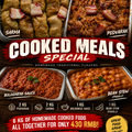 🔥 COOKED MEALS SPECIAL 6 kg of homemade food — only430 RMB! ✅