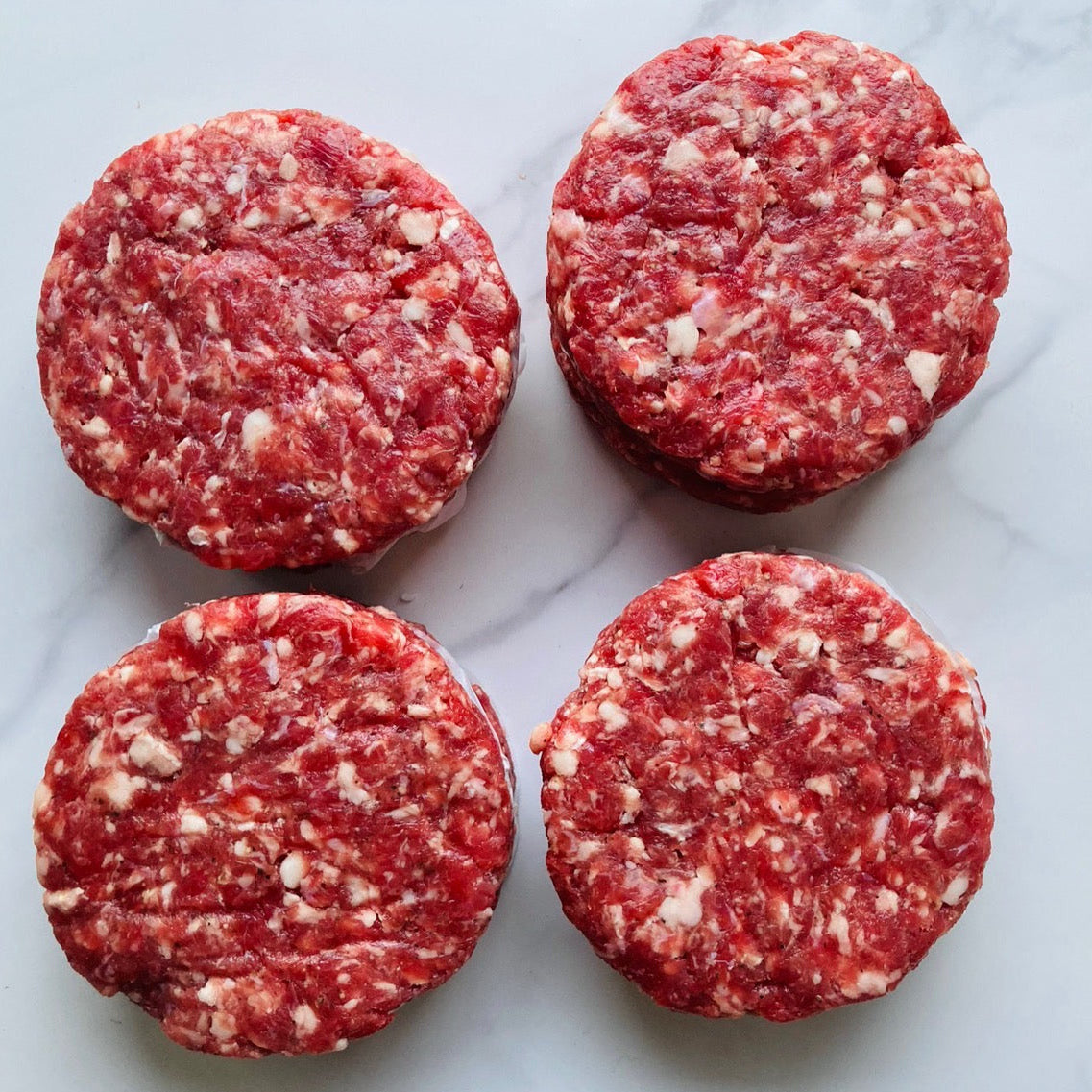 Classic Beef Burgers
4 × 125g